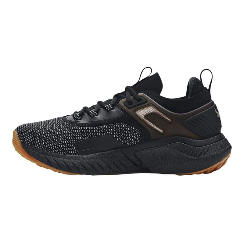 UnderArmour Mens Project Rock 5 Home Gym Running Shoes Black Sport