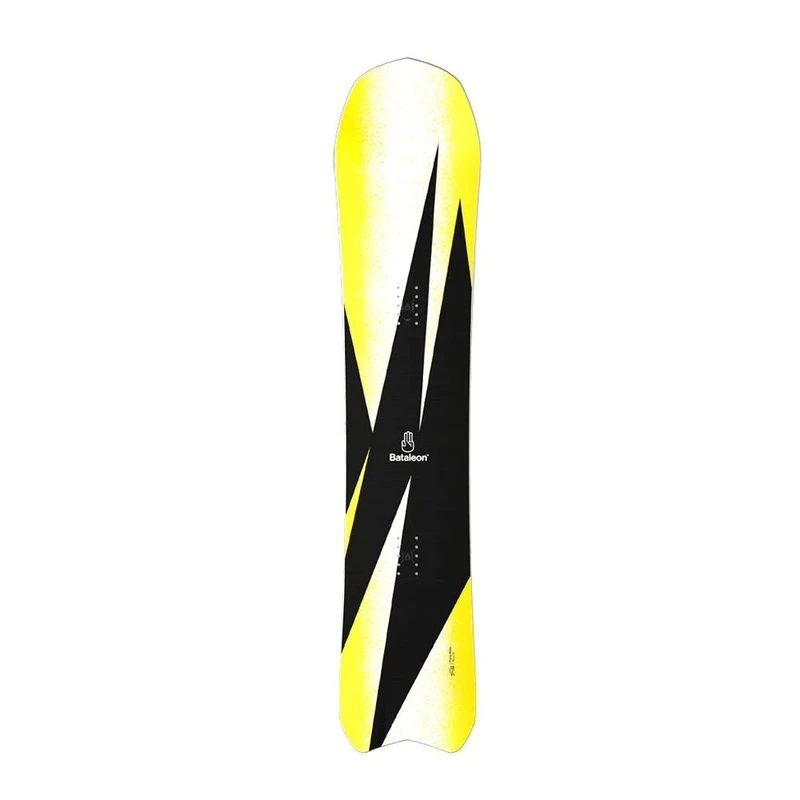 Bataleon Mens Party Wave Snowboard (Yellow/Black/White) | Sportpursuit