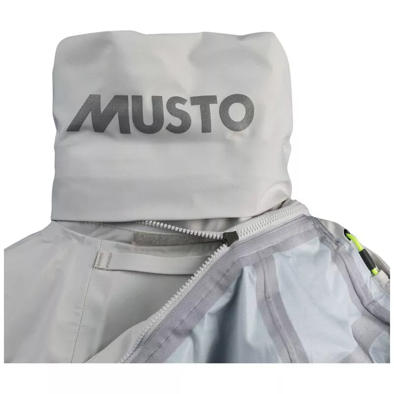Musto Mens BR2 Race Lite Jacket Platinum Black Sportpursuit