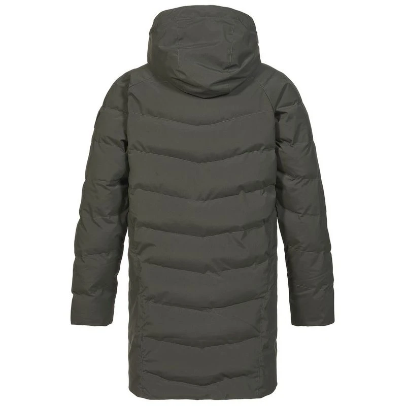 Musto Womens Marina Long Quilted Jacket Field Green Sportpursuit.c