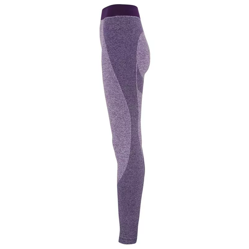 NRNB Womens Seamless Leggings (Purple)