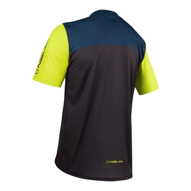 Nalini Maillot De Manga Corta Hombre - Laser - Oro/negro 4150