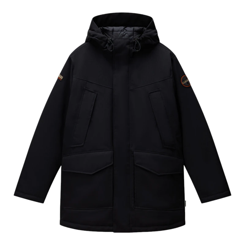 NAPAPIJRIナパピリマウンテンパーカー　ブラック墨黒グレーM 楽天市場】napapijri ナパピリの通販