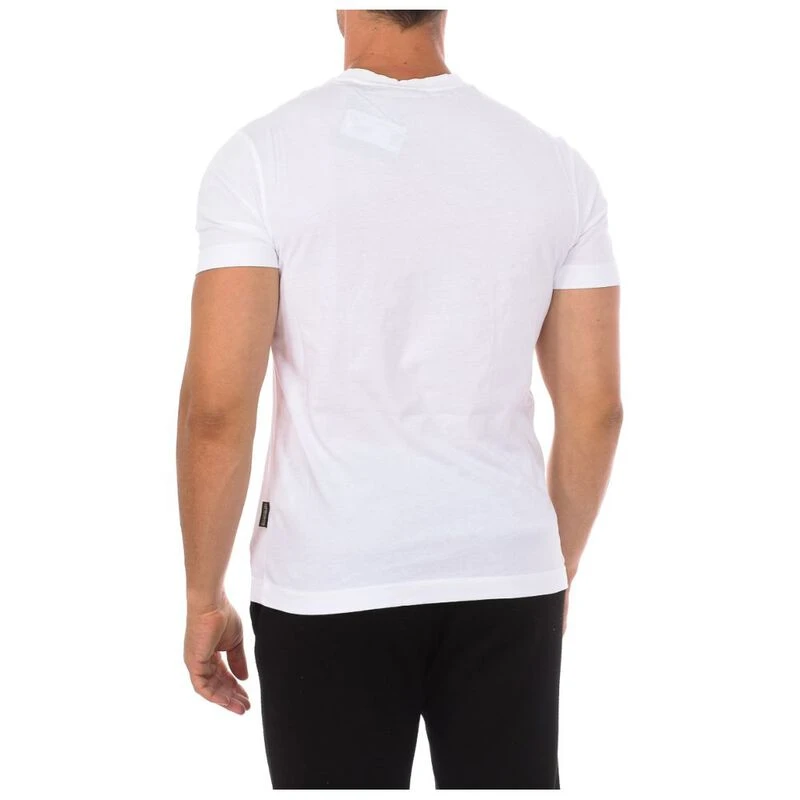 Napapijri Mens S-Ayas Round Collar T-Shirt (White) | Sportpursuit.com
