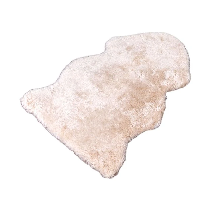 Native Natural Short Pile Sheepskin Rug (Cream)