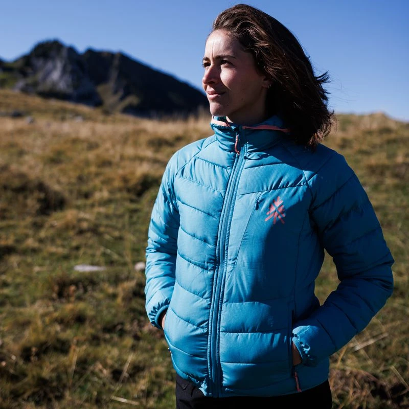 Veste Femme VAUDE Neyland 2.5L - Imperméable Randonnée Dark Sea
