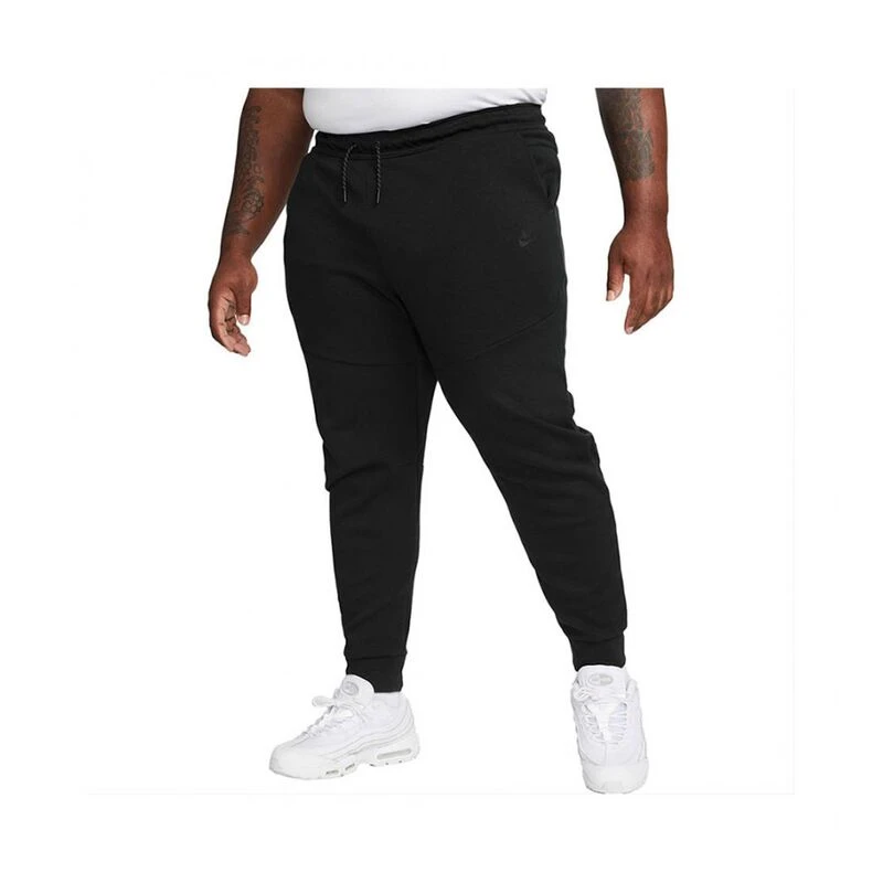 Mens nike tech fleece joggers black store