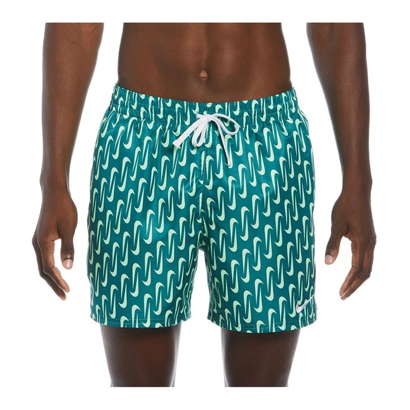 Nike Mens Swoosh Link 5 Swimwear Blue Sportpursuit