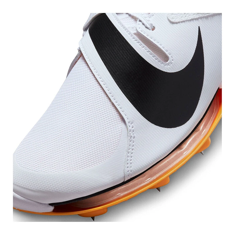 Nike Air Zoom LJ Elite Running Shoes White Black Laser Orange Hyper P