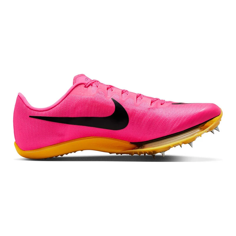 Pink spikes track hot sale