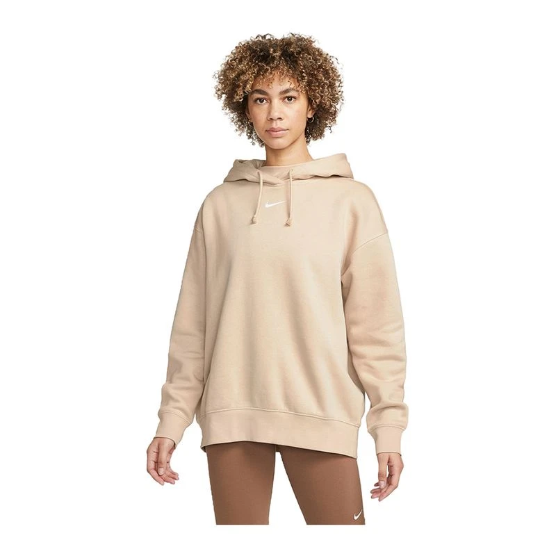 Nike Felpa con cappuccio NSW Essntl CLCTN Donna Marrone privatespo