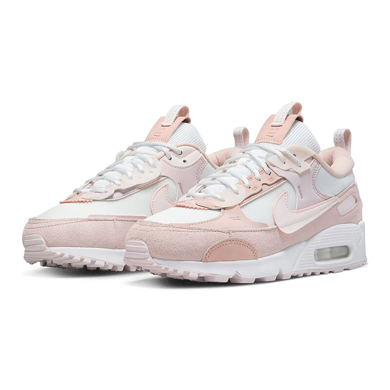 Nike Womens Air Max 90 Futura Casual Shoes White Sportpursuit
