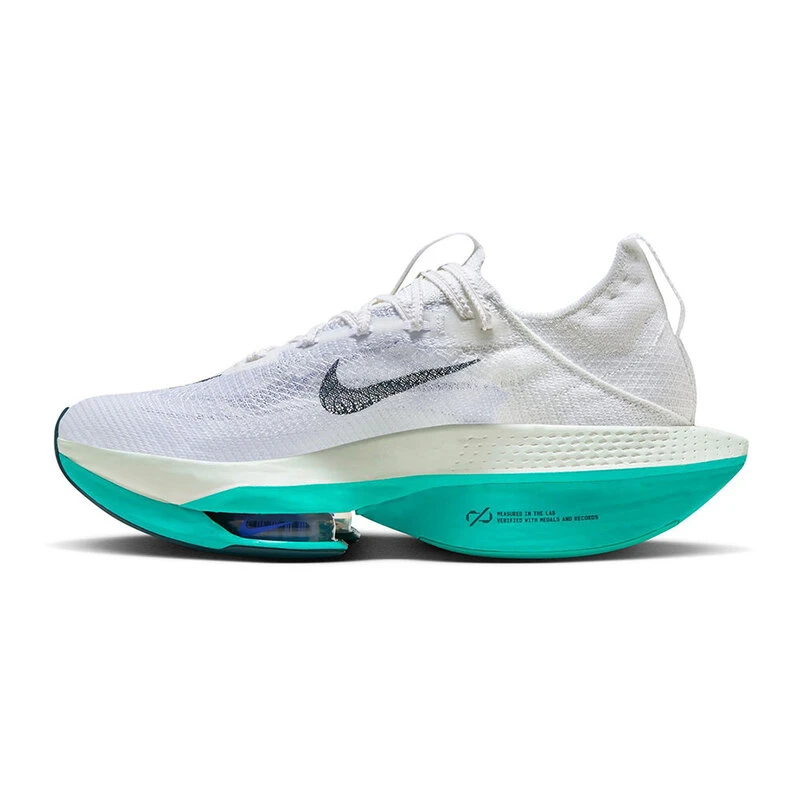 Nike Mens Air Zoom Alphafly Next 2 Running Shoes (White/Deep
