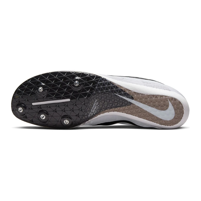 Nike Mens Zoom Mamba 6 Running Shoes White Black Metallic Silver S