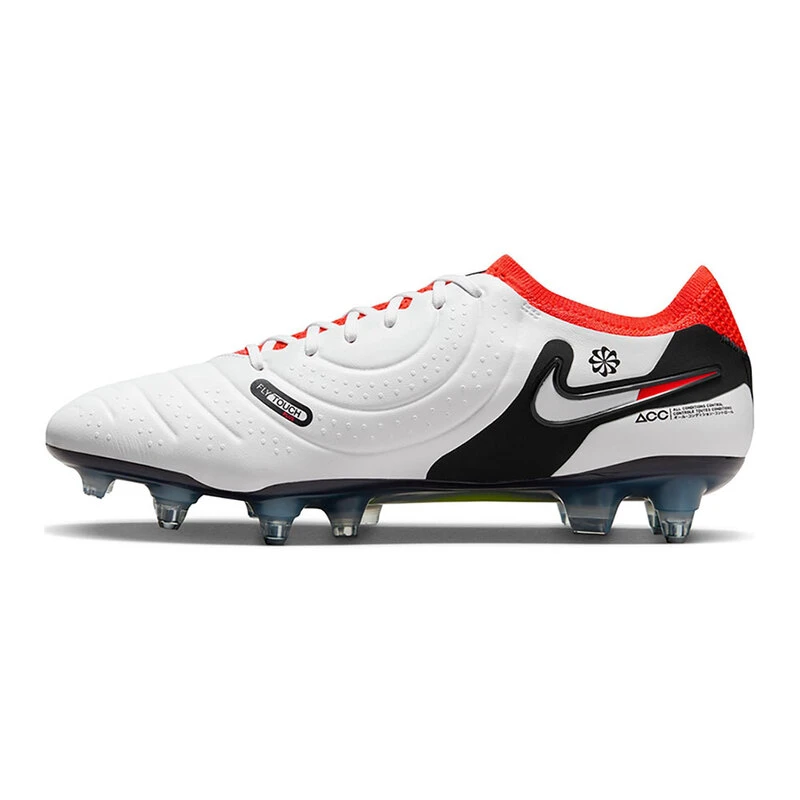 Nike Crampons de football visses Tiempo Legend 10 Elite Homme Blanc B