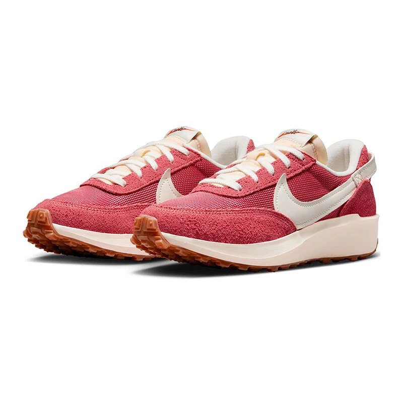 Nike Womens Waffle Debut VNTG Casual Shoes Red Sportpursuit