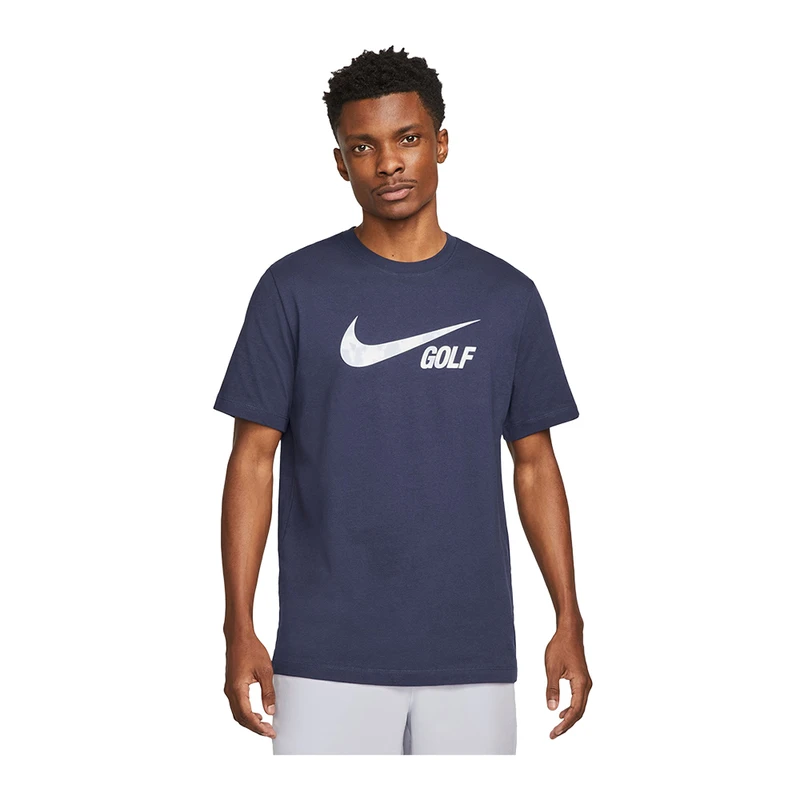 EmilyLambert Mens Swoosh Golf T Shirt Blue Sportpursuit