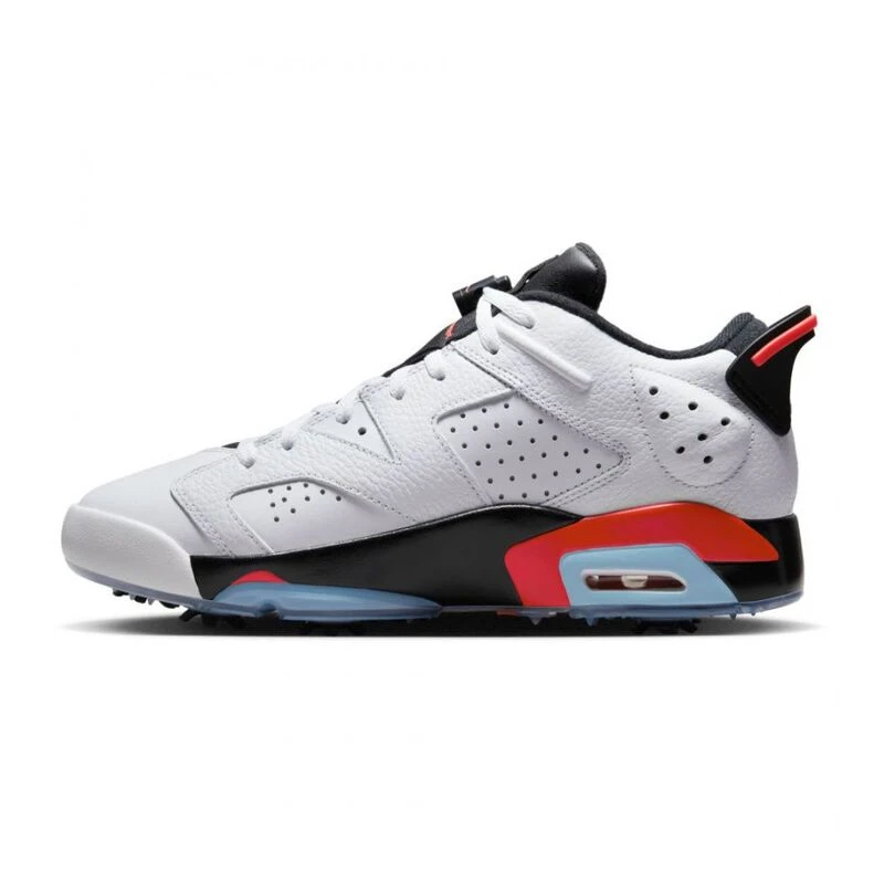 Nike Mens Jordan Retro 6 G Golf Shoes (White/Black/Infrared 23) | Spor