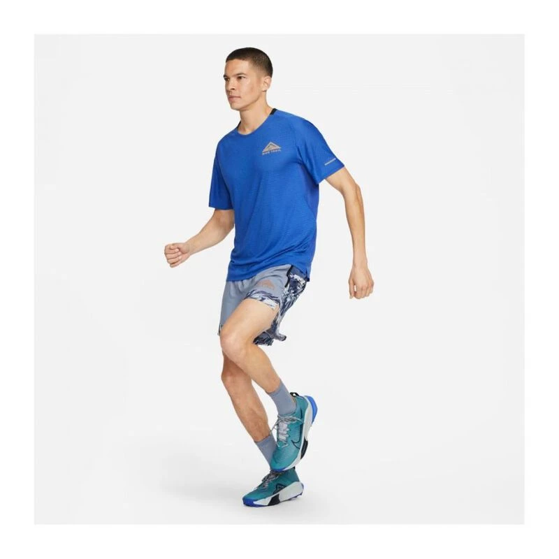 Nike Mens Solar Chase T-Shirt (Blue) | Sportpursuit.com