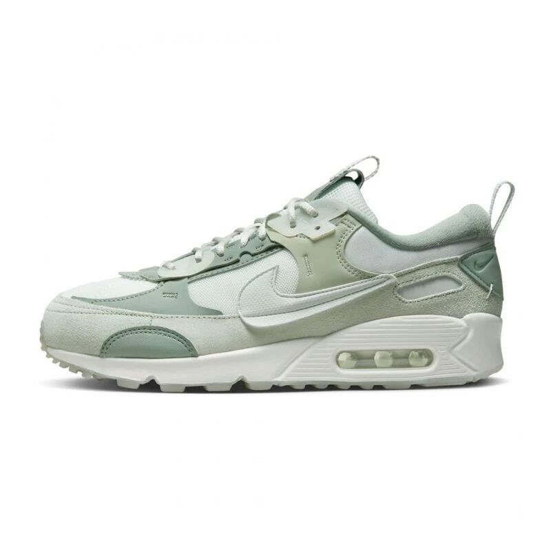 Nike Chaussures Decontractees Air Max 90 Futura Femme Blanc privat