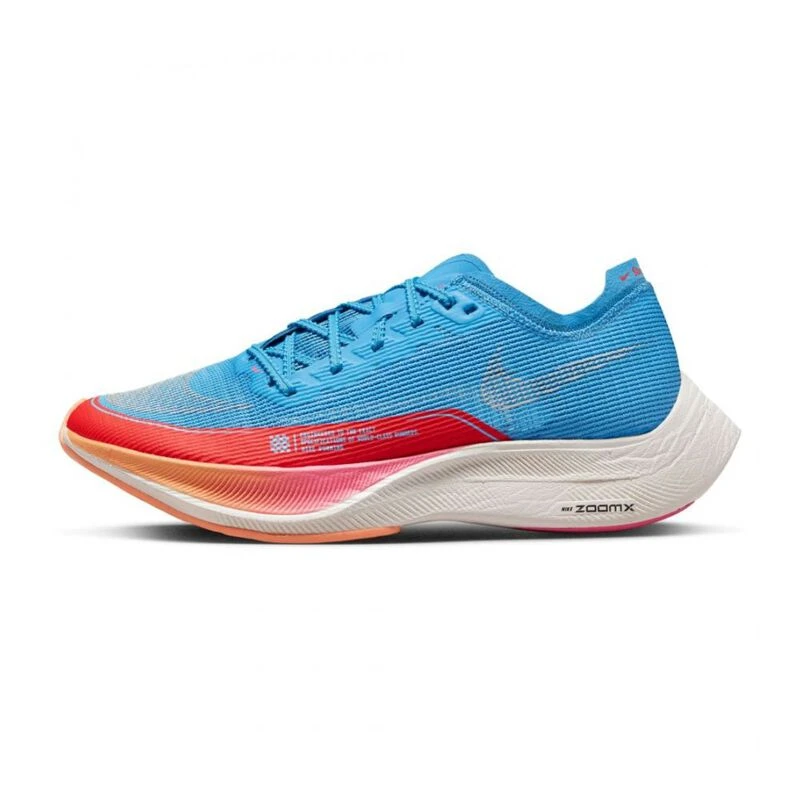 Nike Womens ZOOMX Vaporfly Next 2 Running Shoes Blue Sportpursuit