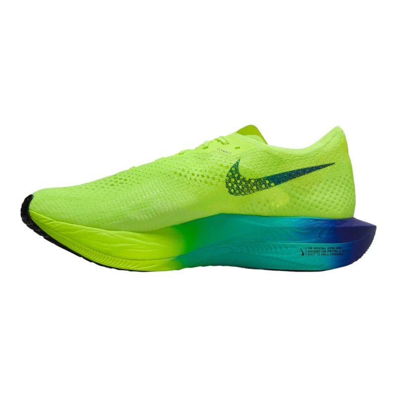 Nike Mens ZoomX Vaporfly Next% 3 Running Shoes (Green) | Sportpursuit.