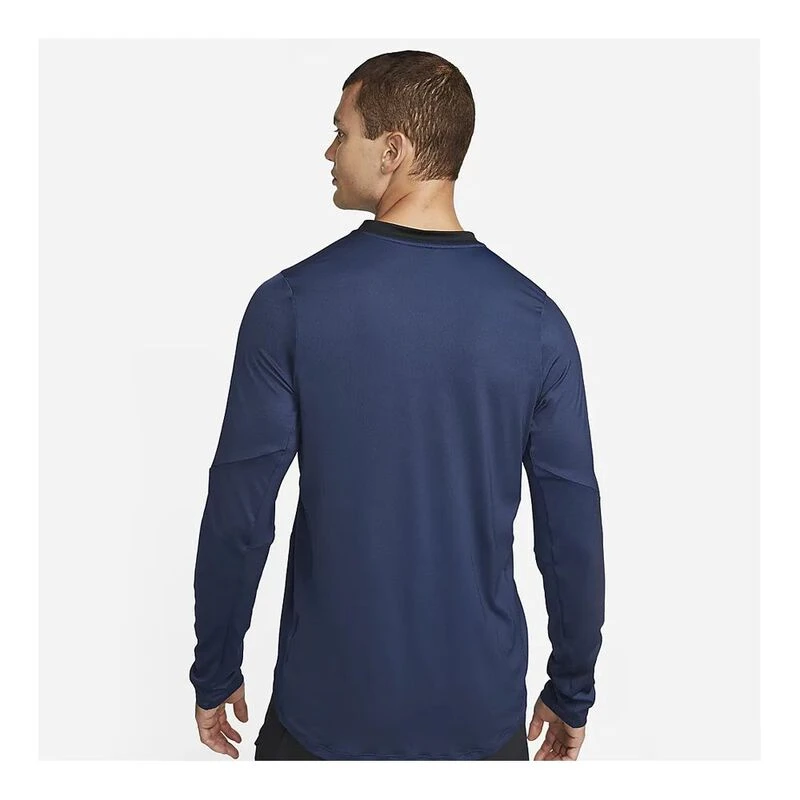 Navy blue long hotsell sleeve dri fit shirt