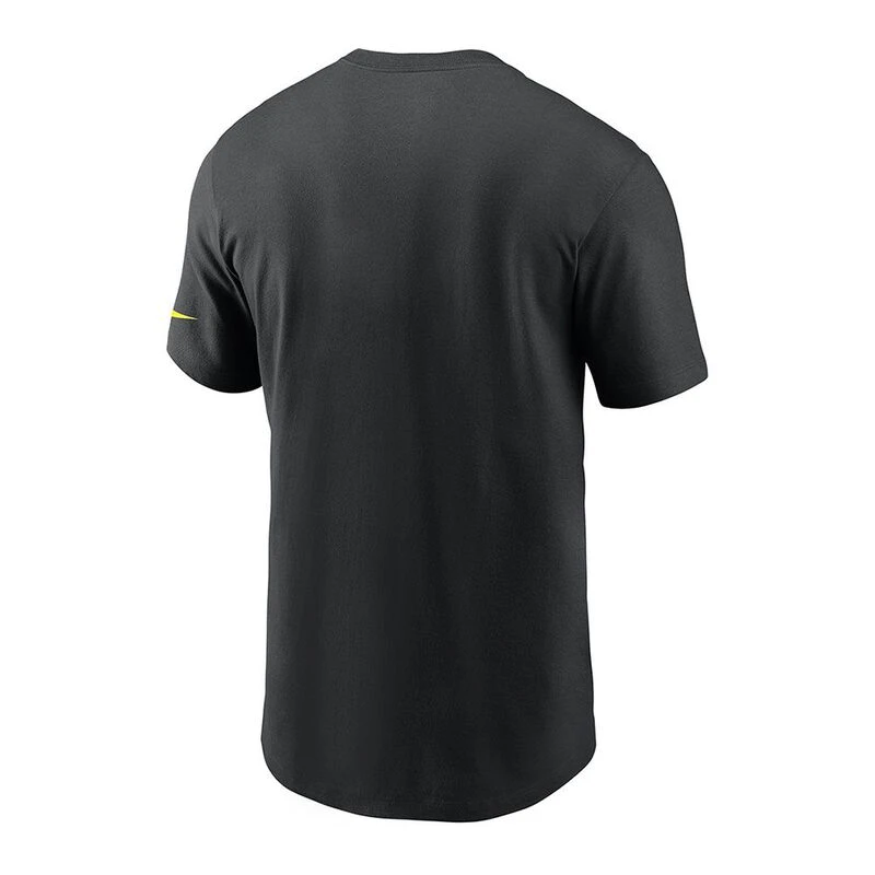 Nike Mens Las Vegas Raiders Volt Dri Fit T Shirt Black Sportpursui