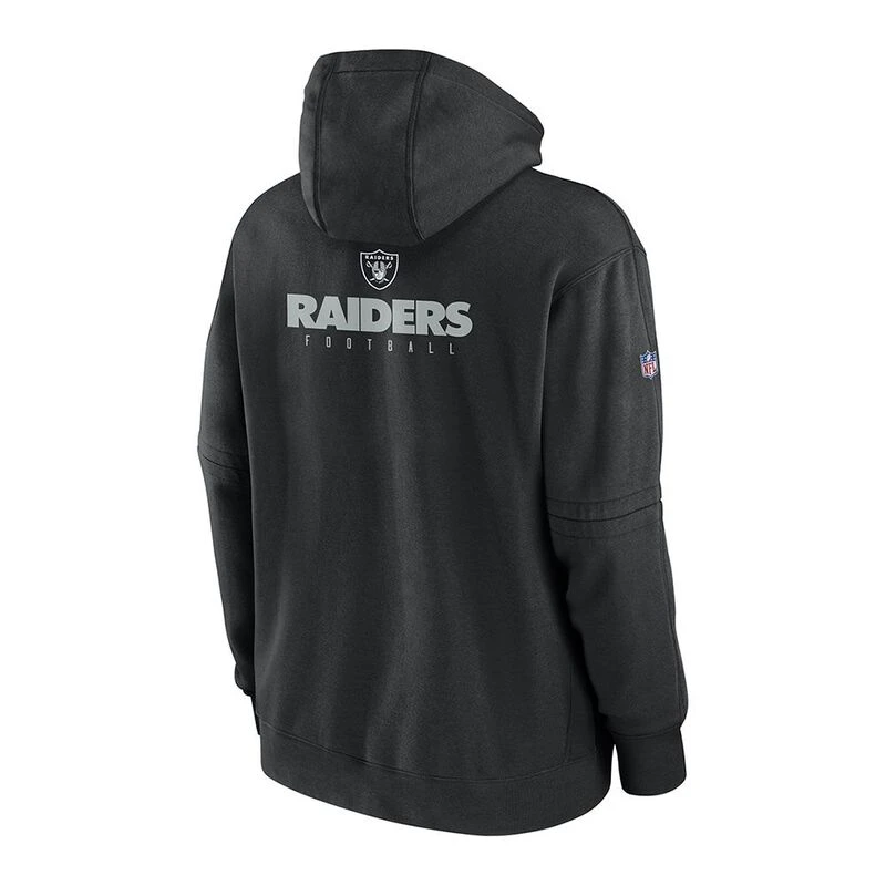 Sweat à capuche noir Pullover Hoodie Las Vegas Raiders NFL New Era