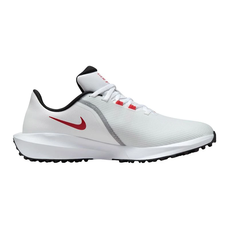 Nike Mens Infinity G '24 Golf Shoes (White/University Red
