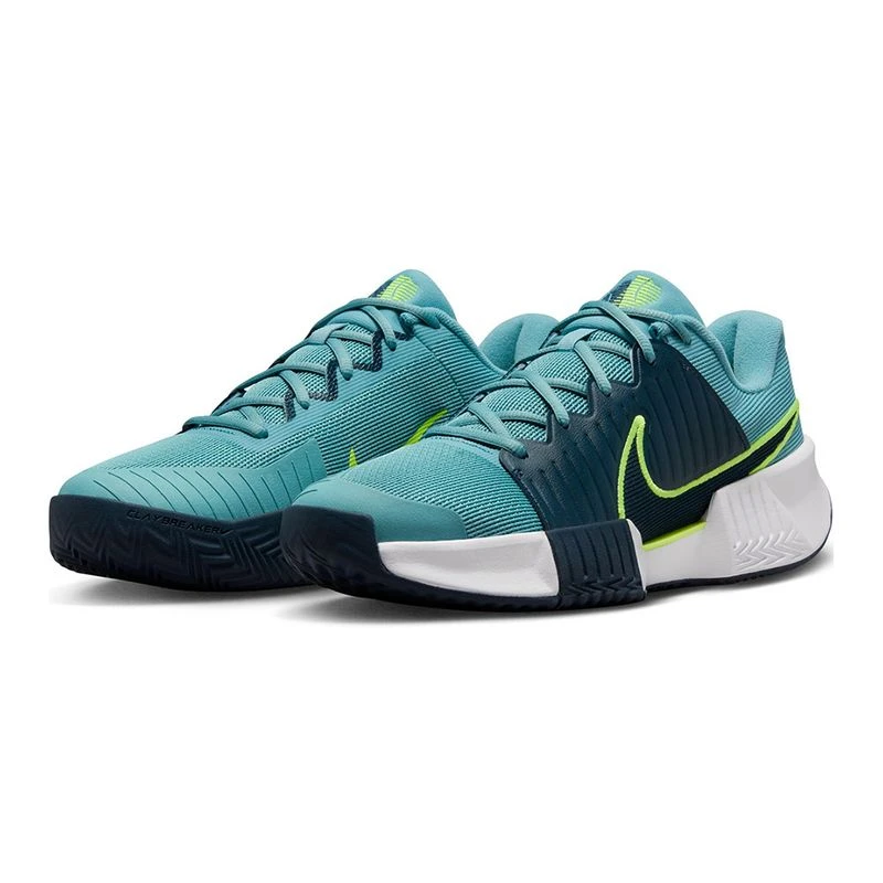 Nike Mens Zoom GP Challenge Pro Clay Tennis Shoes (Green