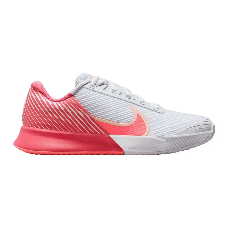 Nike Womens Court Air Zoom Vapor Pro 2 Tennis Shoes (White