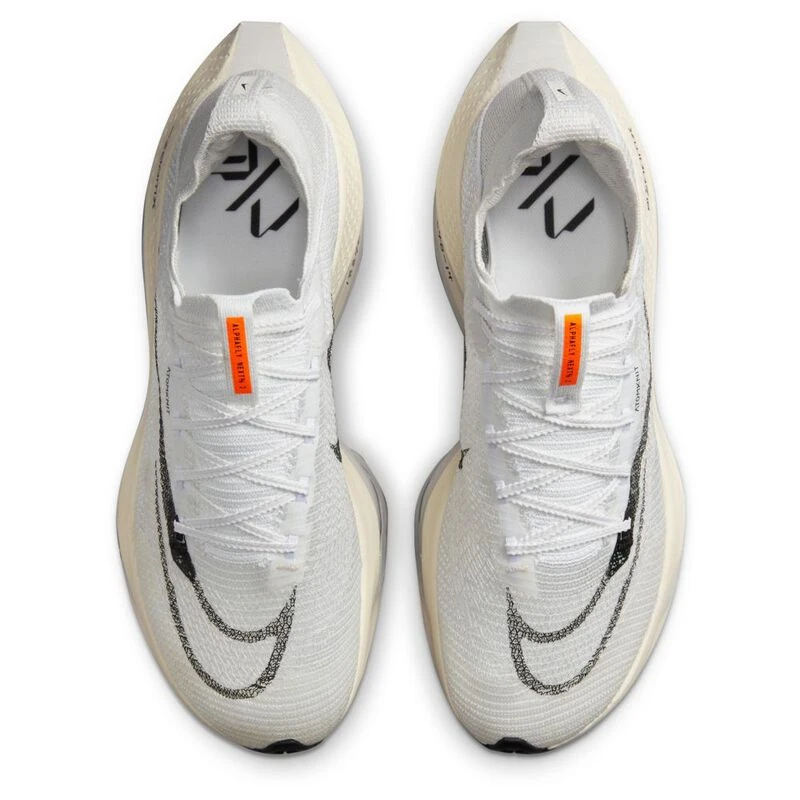Nike white orange sports shoes discount