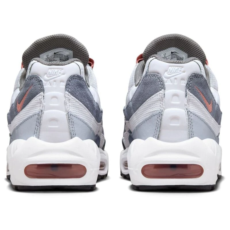 商品画像：Nike Air Max 95 Retro Vast Cool Grey Red Stardust White Pink 2