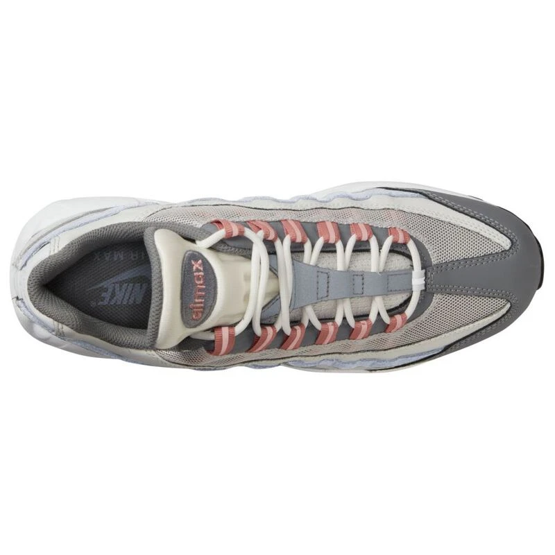 Nike Mens Air Max 95 Casual Shoes (Vast Grey/Red Stardust