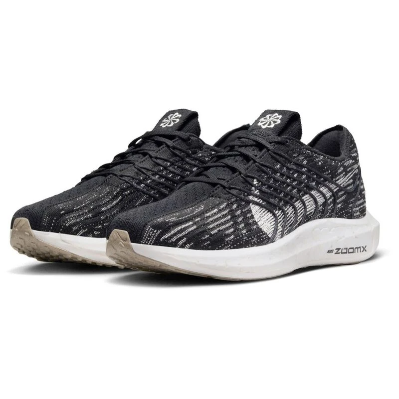 Nike Womens Pegasus Turbo Running Shoes Black Sail Off Noir Sesame