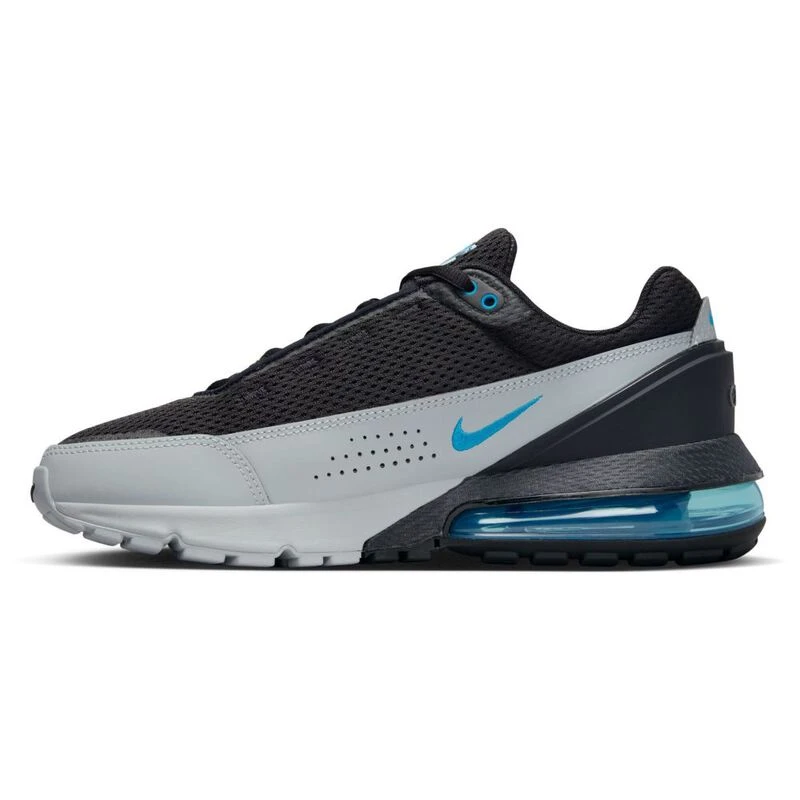 Nike grey and blue shoes shop