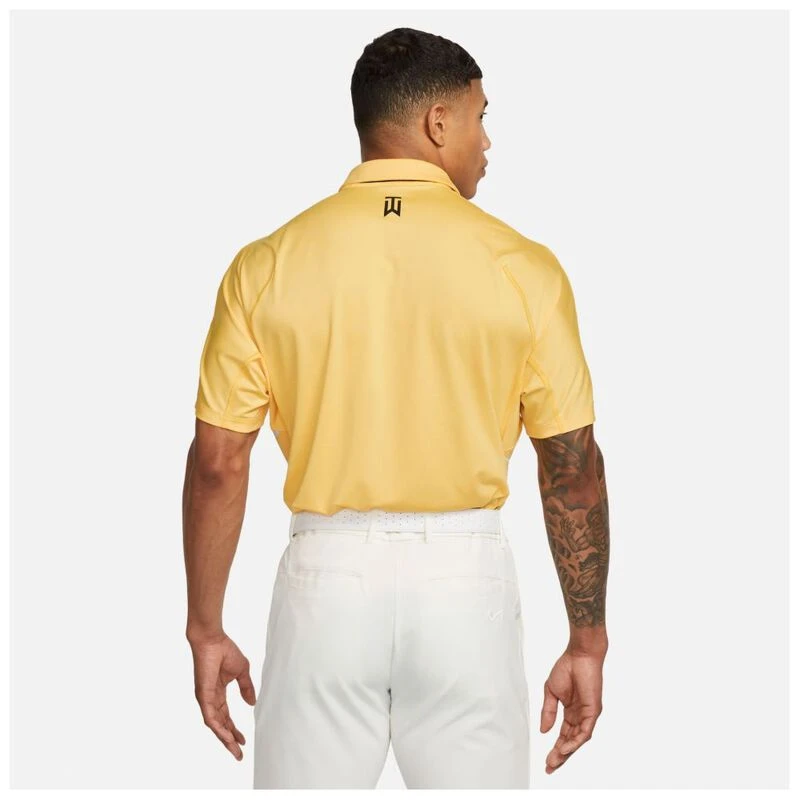Nike Polo Dri FIT Tiger Woods Uomo Giallo privatesportshop