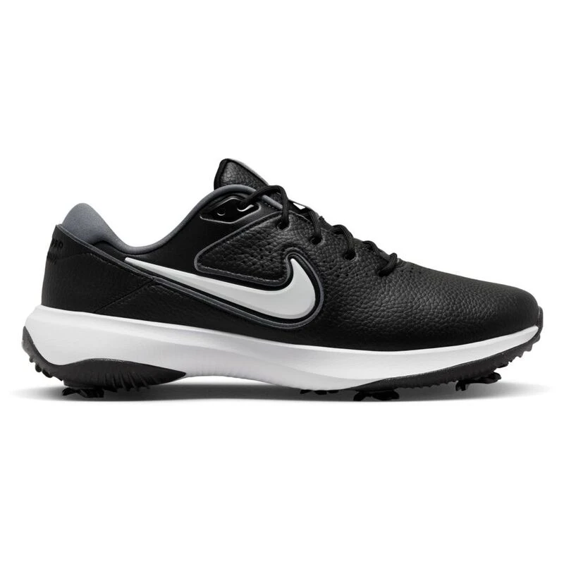 Nike Mens Victory Pro 3 Golf Shoes (Black/White/Smoke Grey) | Sportpur