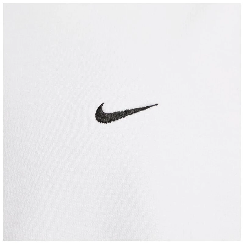 Nike Mens Solo Swoosh T-Shirt (White/Black) | Sportpursuit.com