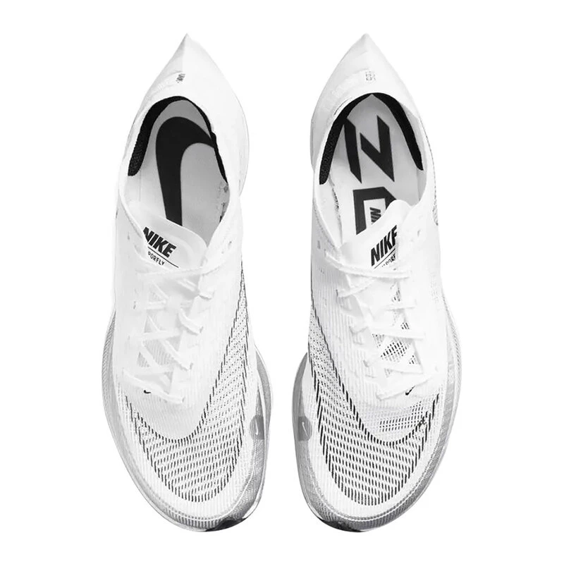 Nike Mens Zoomx Vaporfly Next% 2 Running Shoes (White/Metallic Silver)