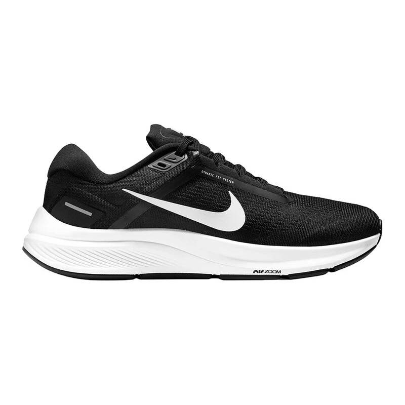Nike Womens Air Zoom Structure 24 Running Shoes (Anthracite/Black/Whit