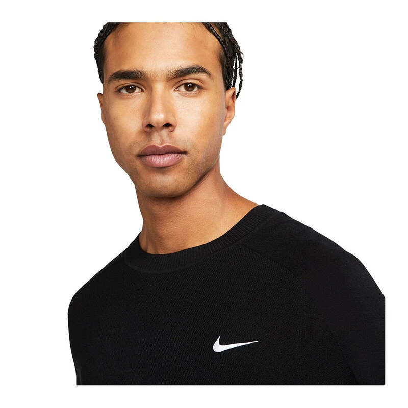 Nike T Shirt TW Swtr Knit Crew Homme Noir privatesportshop