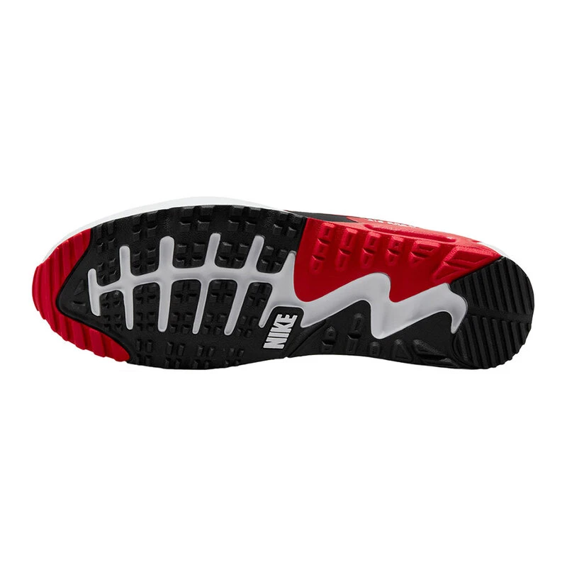 Nike Air Max 90 G TB Golf Shoes (White/University Red/Black/Photon Dus