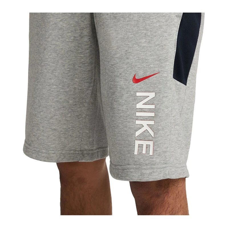 Nike Mens NSW Hybrid FT Shorts (Grey) | Sportpursuit.com
