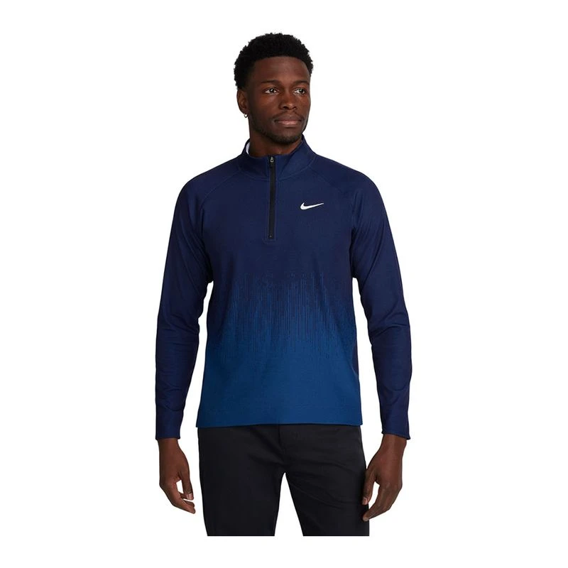Nike Mens Dri-FIT ADV Tour Jersey (Blue) | Sportpursuit.com