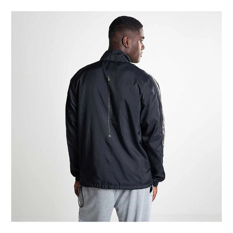 Nike Mens CTA Giannis Track Jacket Black Metallic Gold Sportpursui