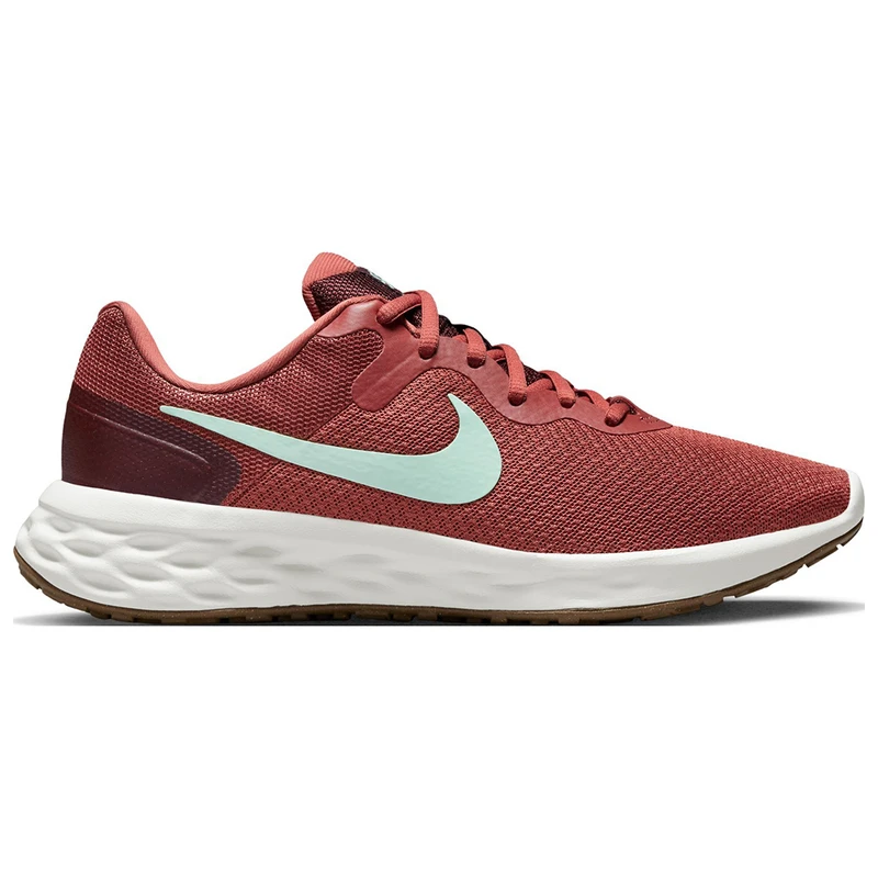 Nike Womens Revolution 6 Running Shoes Canyon Rust Mint Foam Burgundy