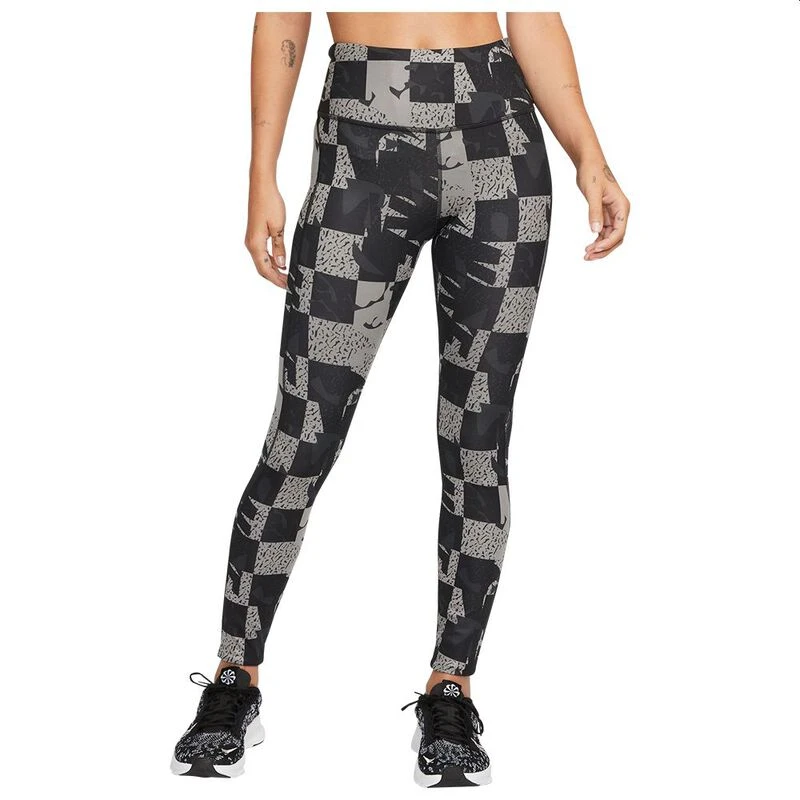 Nike checkered leggings shop