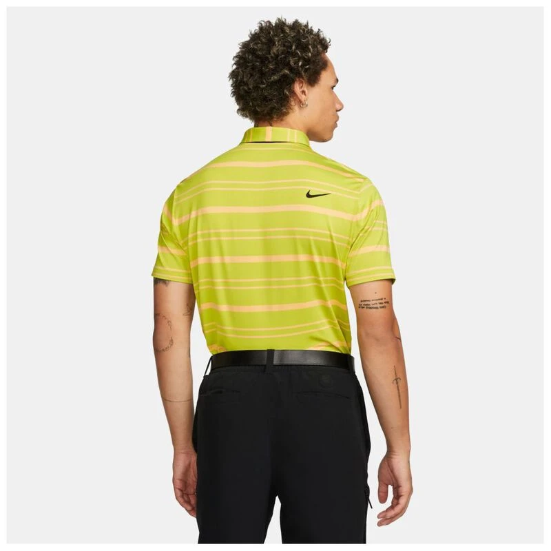 Nike yellow polo shirt clearance